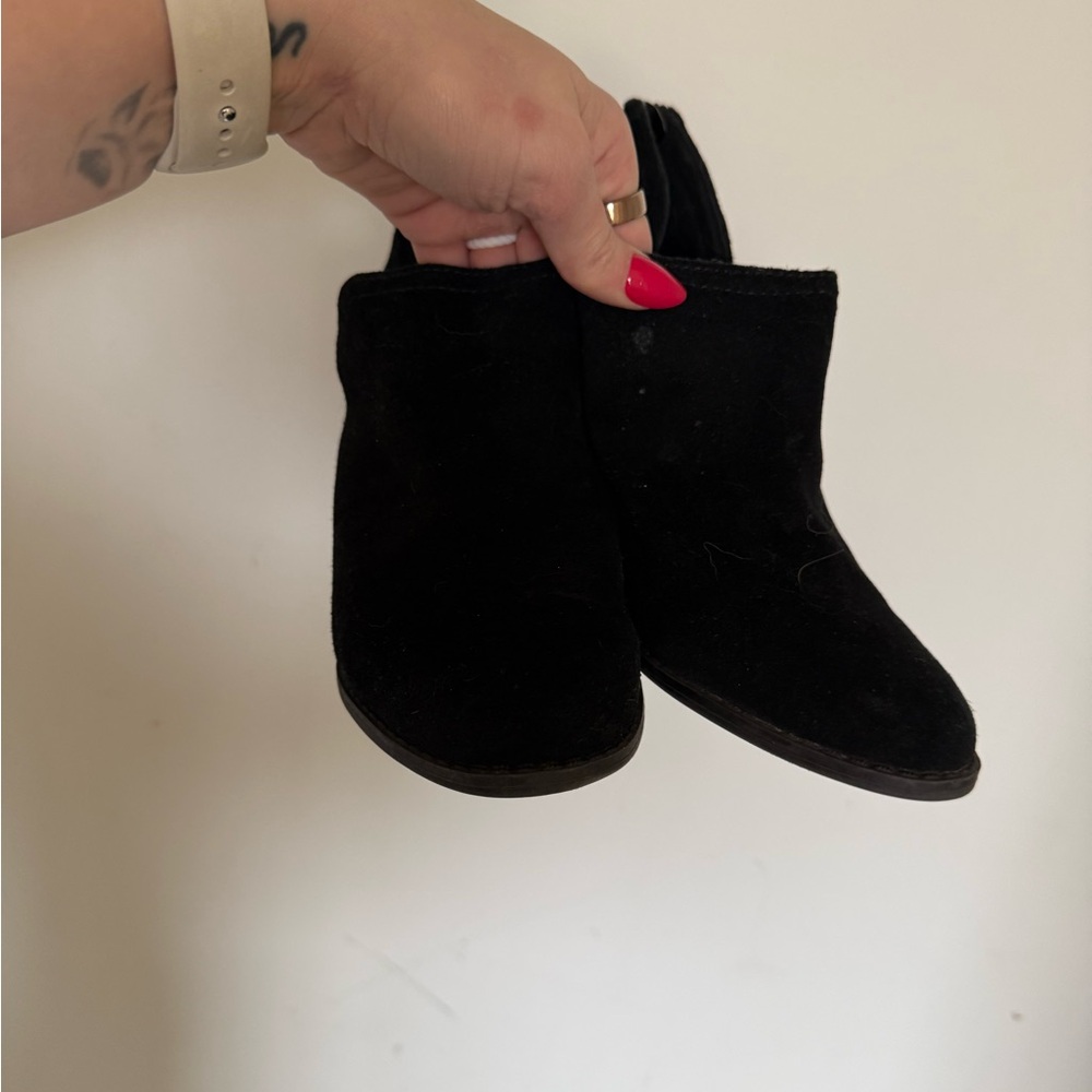Fergie Black Ankle Booties